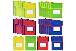 Book Bags for Classroom Bulk, Waterproof Elementary School Pouches, Perfect for Classrooms