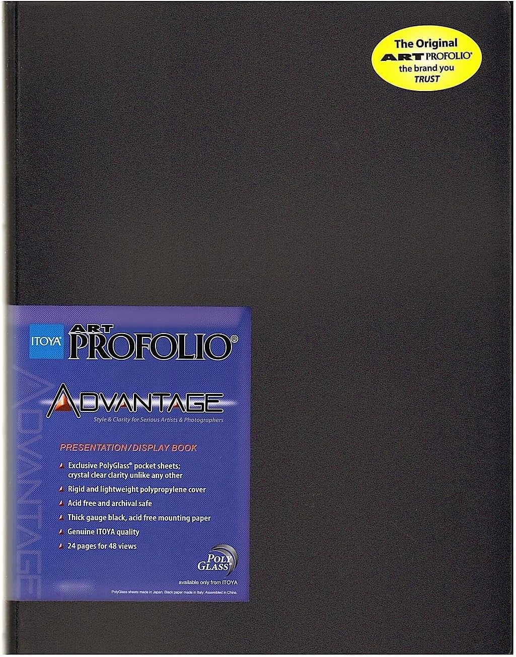 Art Profolio Advantage Presentation Book - 11" X 14" 24 Page Capacity For Sale O - Foto 9