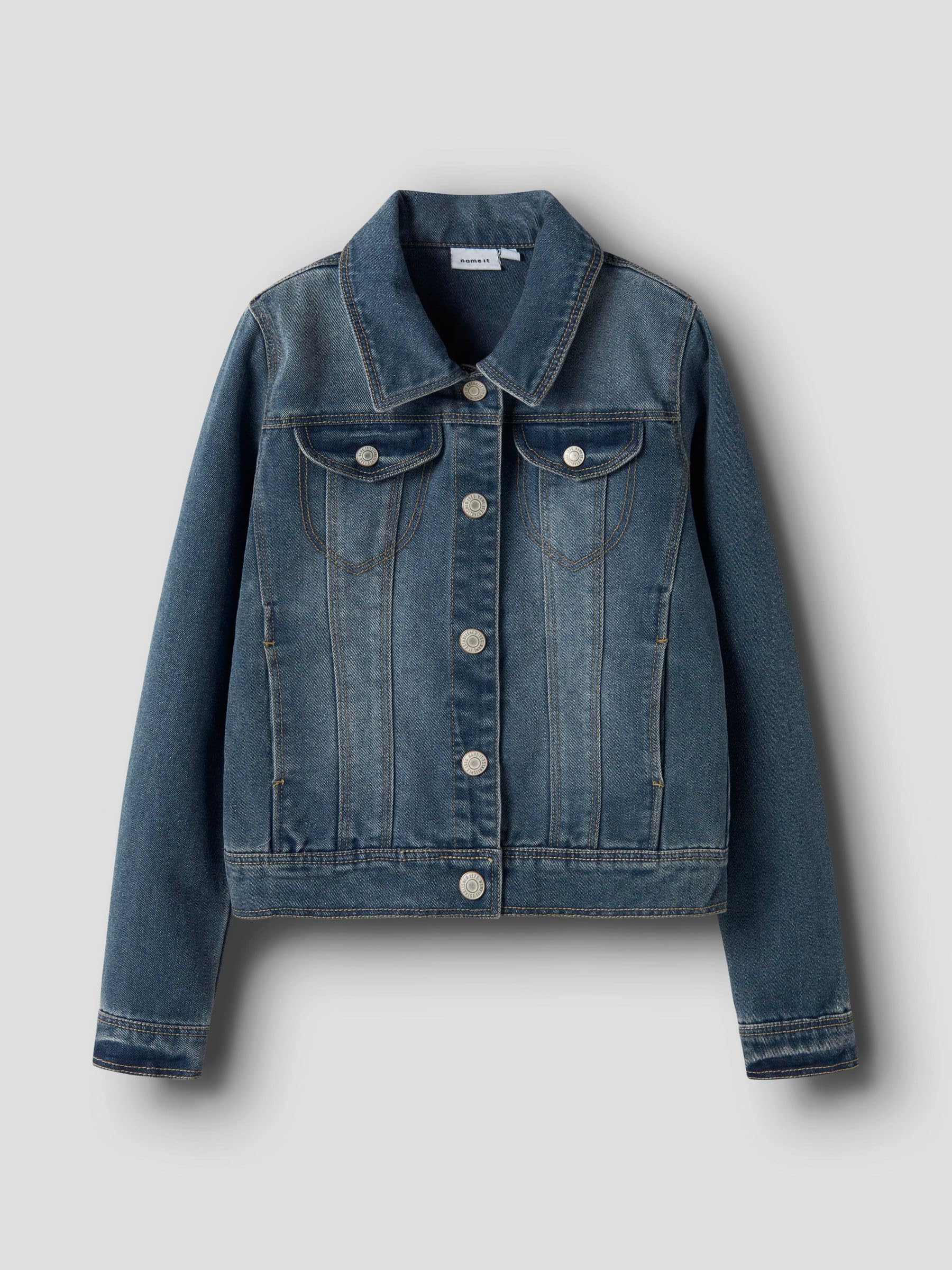NAME IT Nkfstar Dnm Jacket 2210-sr Noos Giacca Bambine e ragazze