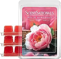 Vista 1 de Scentsationals - Cera derretida, cubos de cera con aroma fuerte - Colección de fragancias finas 2 Hola Hermosa - Cera derretida perfumada de larga