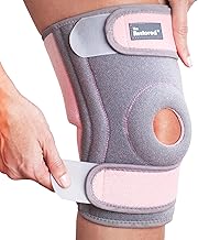 The Restored ContourFIT Knee Brace for Men and Women – Adjustable Knee Support for Running, Walking, and Joint Pain Relief – Breathable Neoprene Knee Brace for Arthritis, Meniscus, and ACL Support