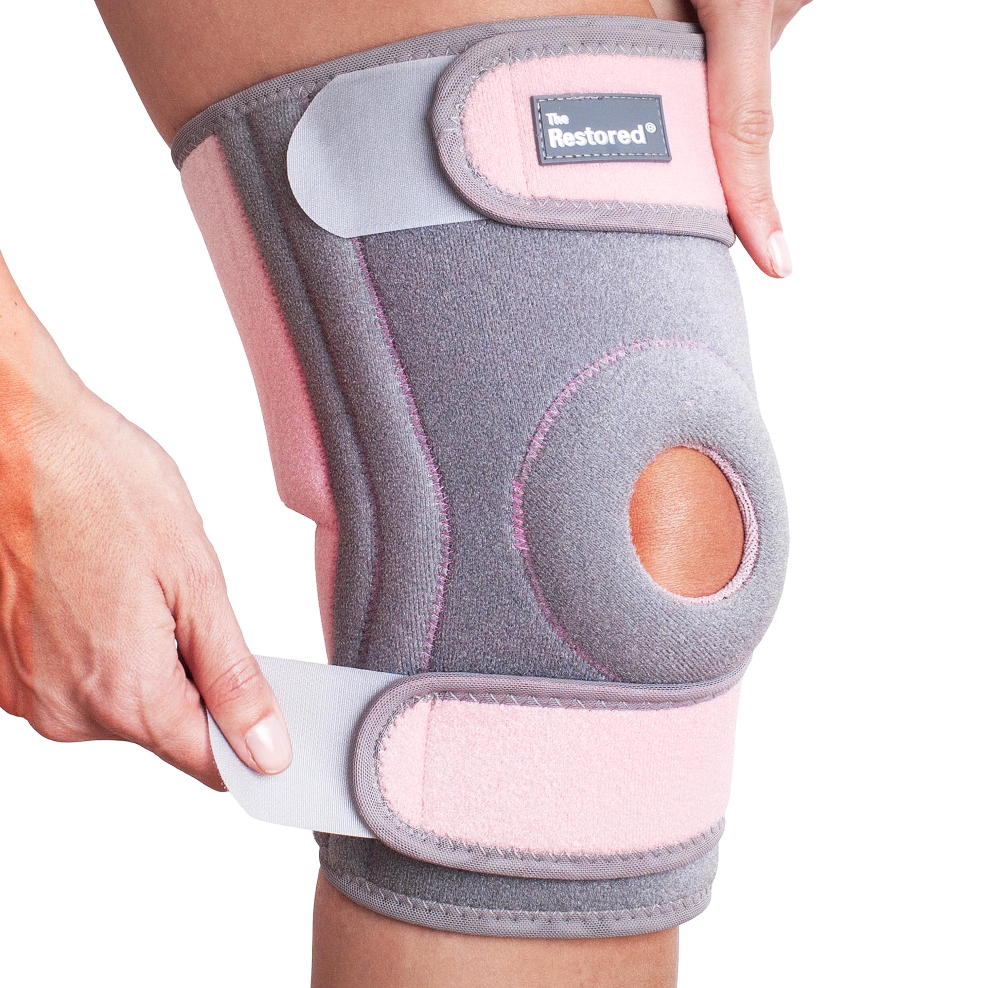 ContourFIT Knee Brace for Men and Women – Adjustable Knee Support for Running, Walking, and Joint Pain Relief – Breathable Neoprene Knee Brace for Arthritis, Meniscus, and ACL Support