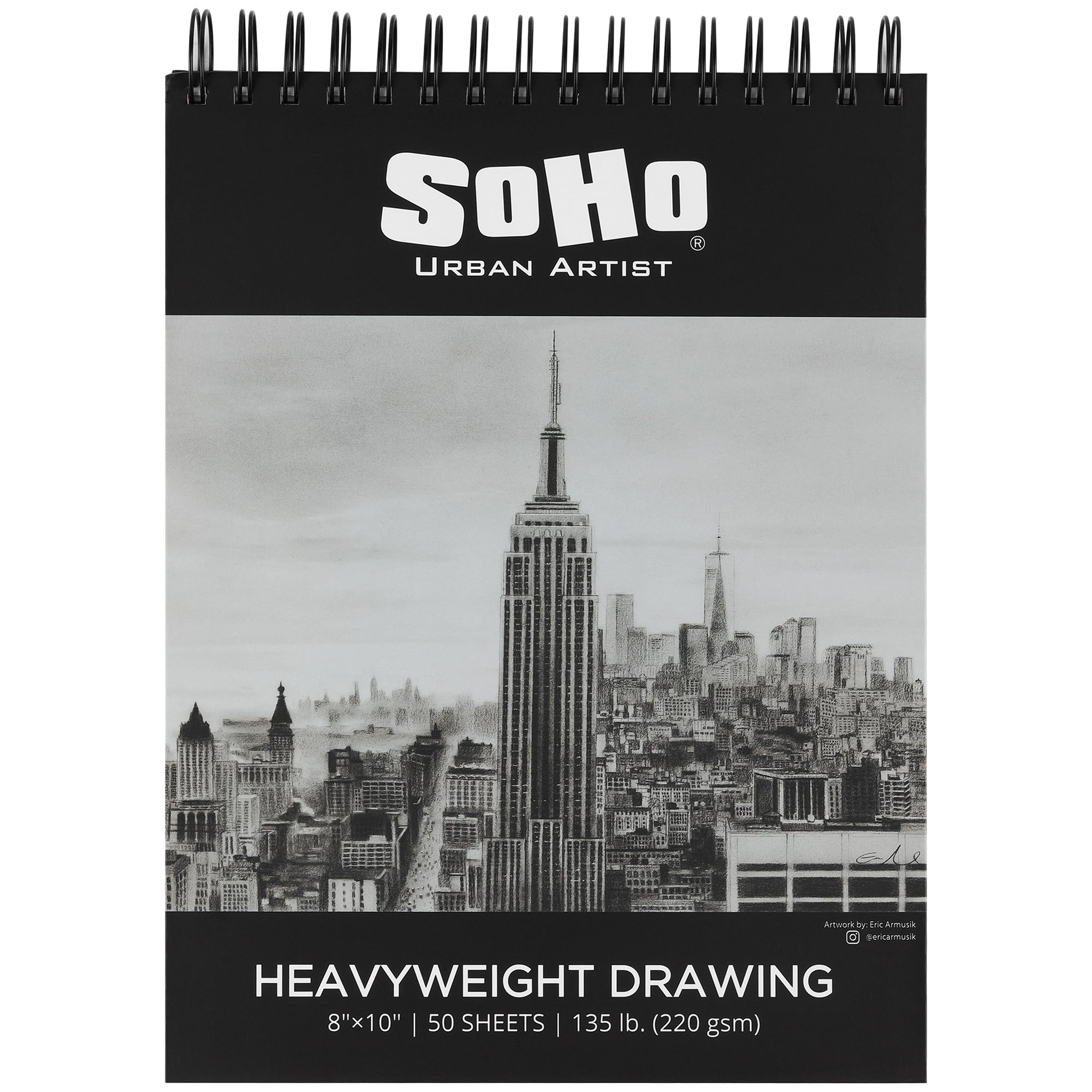 SoHo Urban Artist Hardcover Drawing Pad