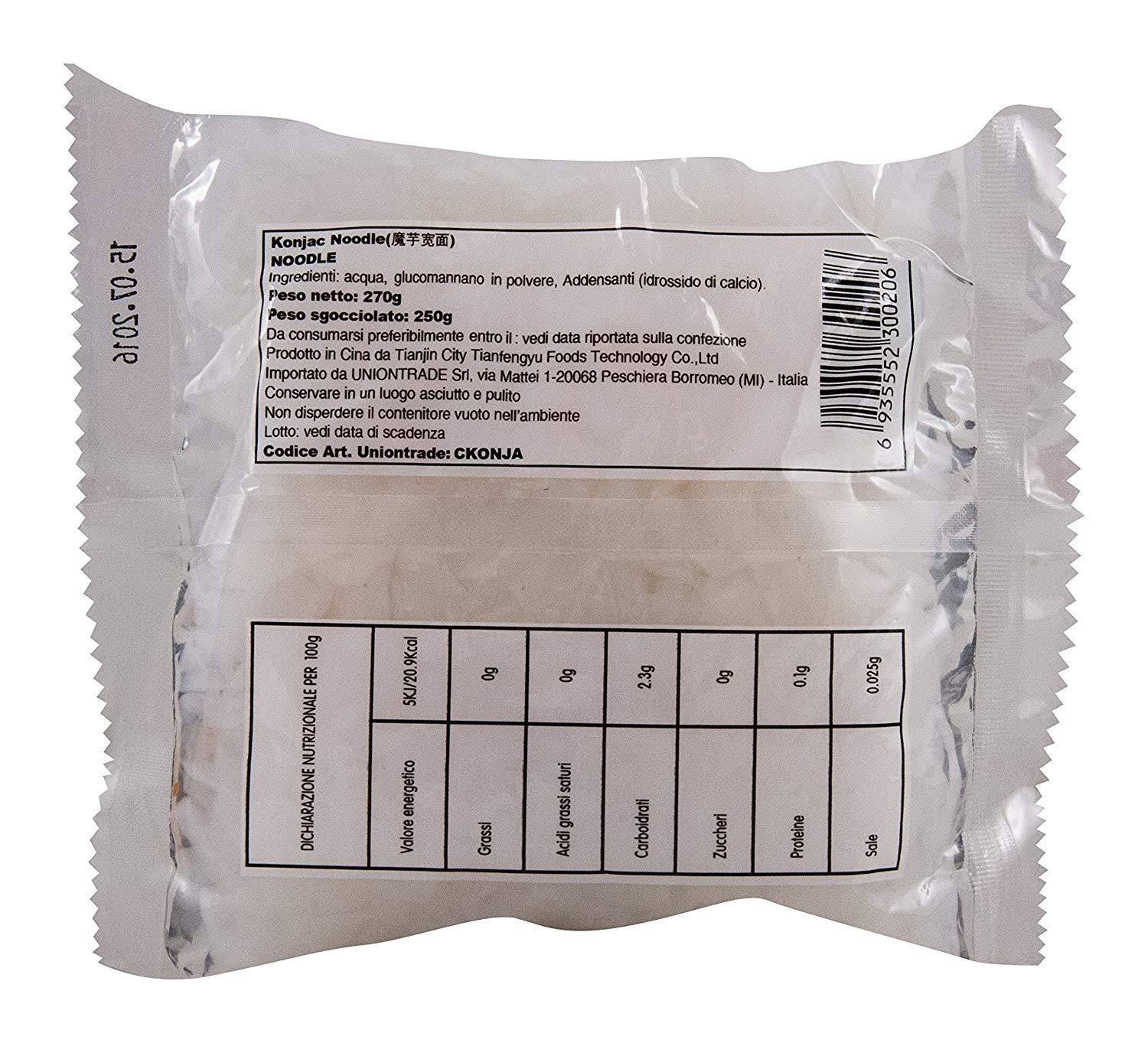 Shirataki di Konjac Vermicelli - 24 x 250g