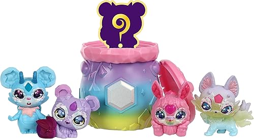 Miniatura 5 de Magic Mixies El paquete de lujo Magical Rainbow de Mixlings contiene 5 mezclas exclusivas con un poder mágico único de arco iris, incluyendo 1