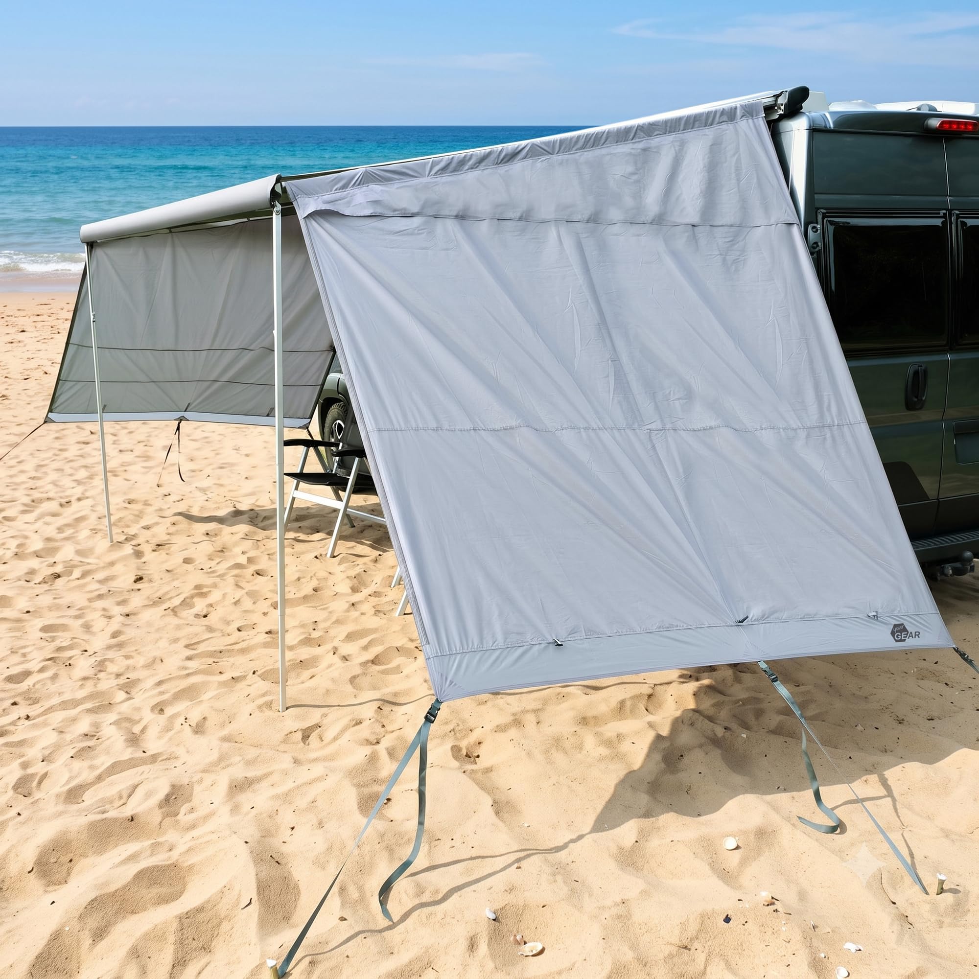 your GEAR Sun + Rain Blocker Side Walls 300 – 2 x Seitenwand für Thule 9200