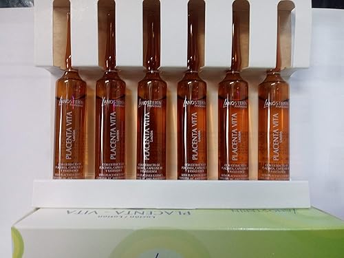 Miniatura 1 de LANOSTERIN -8 ampollas de Placenta Vita con extracto de placenta, HC y Pantenol