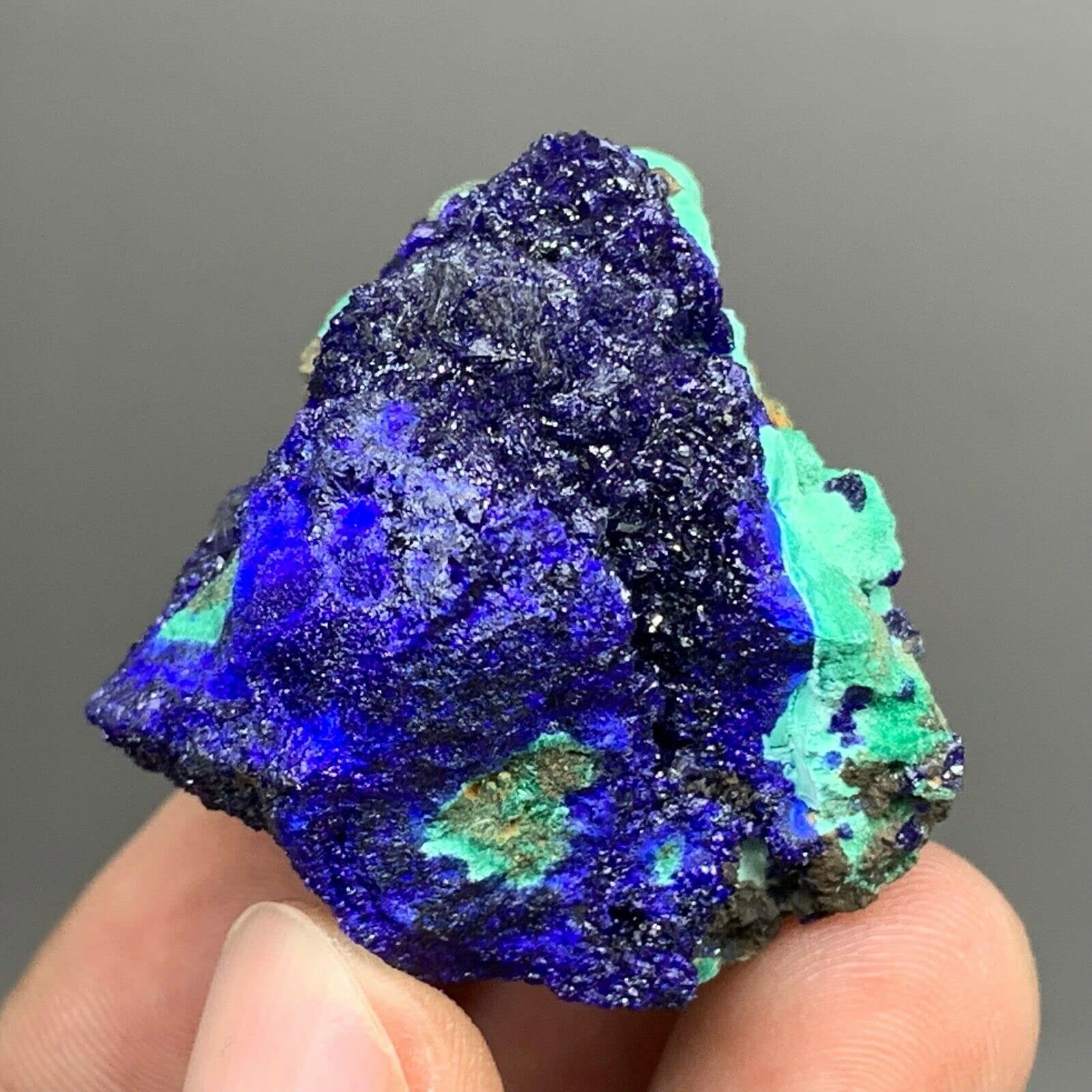 Spécimens naturels de cristallins d'azurite/Malachite de Chine Y401 xingyong