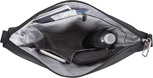 Miniatura 3 de Travelon Bolso bandolera antirrobo Metro, Negro -, Classic