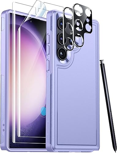 Red2Fire Funda para Samsung Galaxy S23 Ultra, protección contra caídas de grado militar antideslizante, resistente, cuerpo completo, protección a