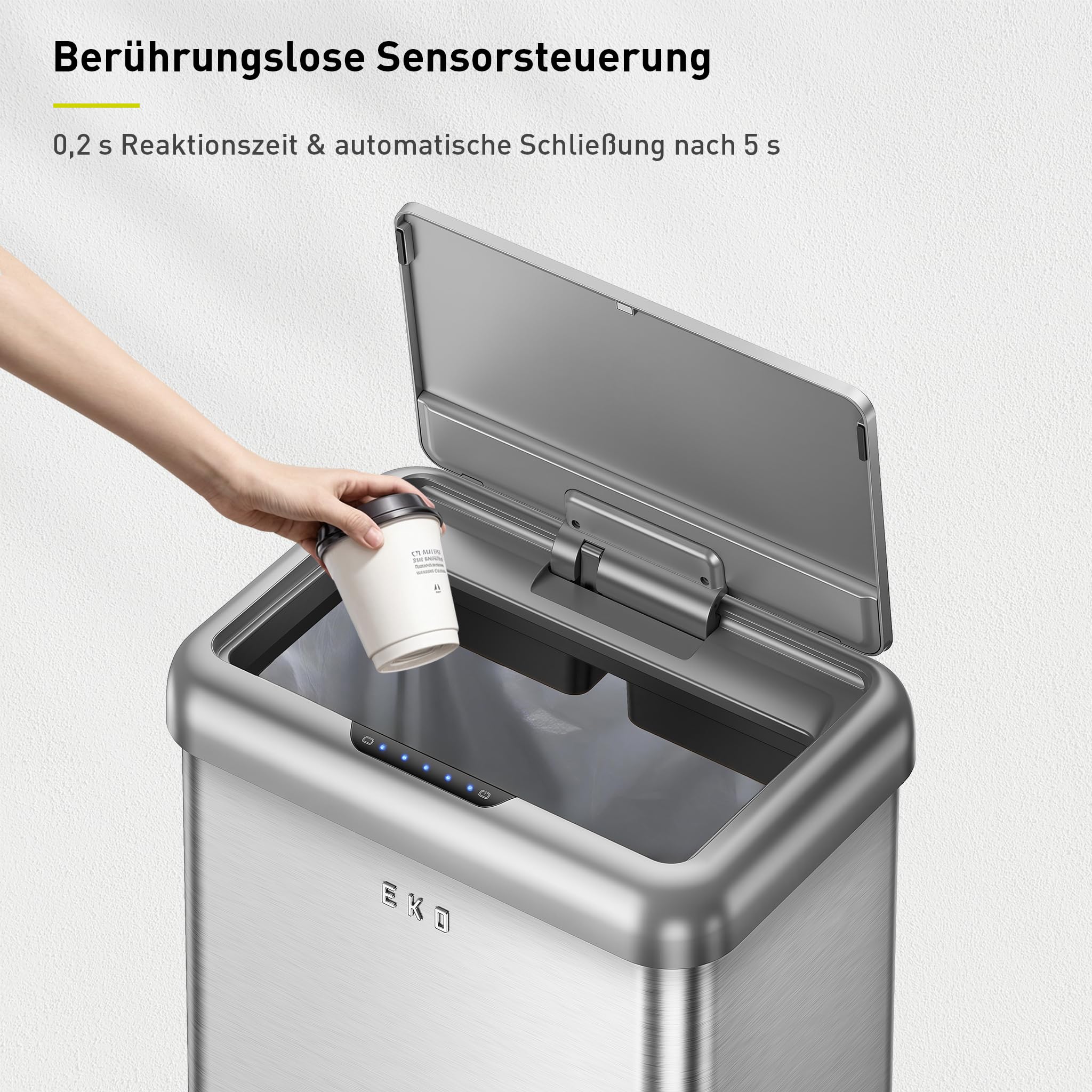 Eko Vintage Mülleimer Sensor – Bild 5