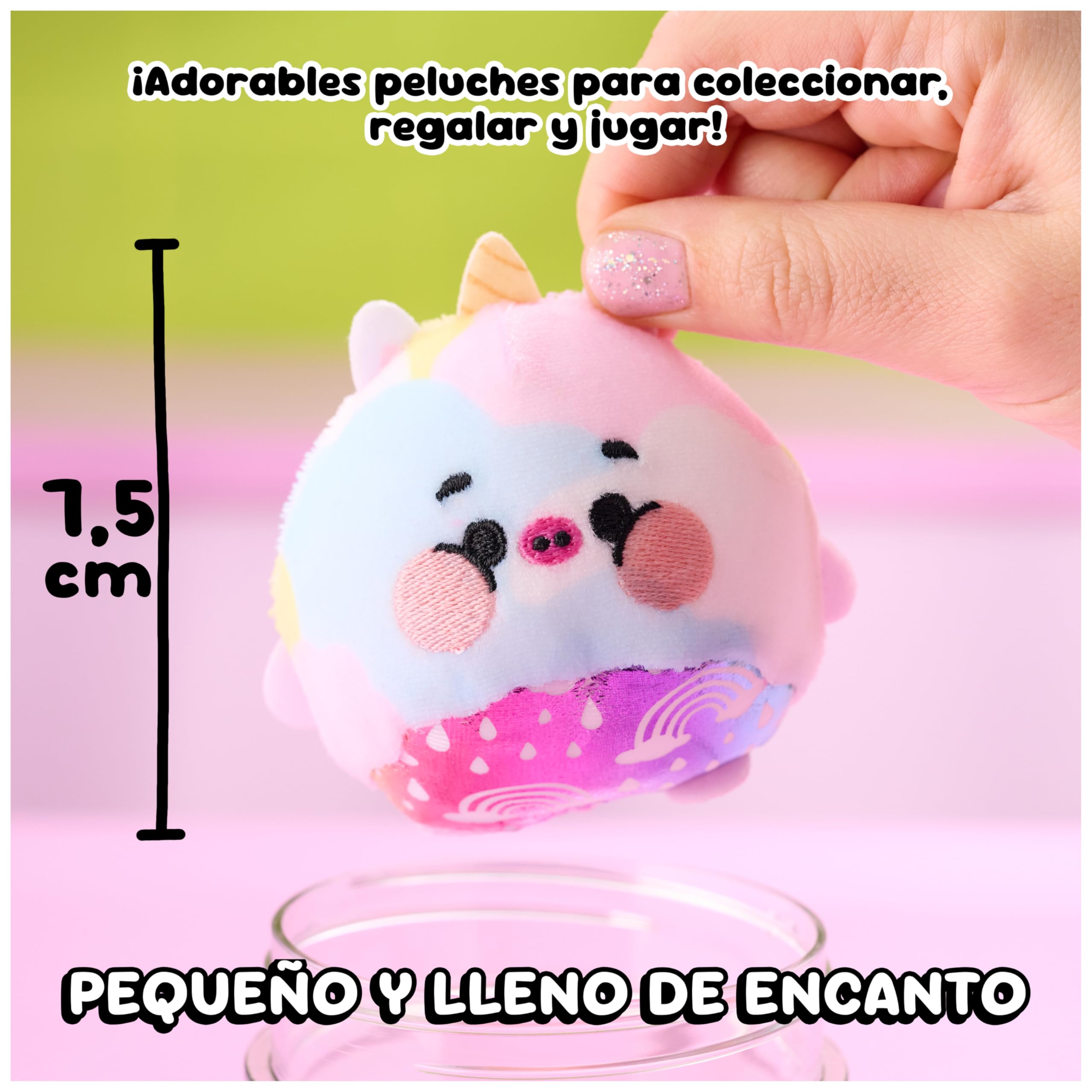 Jellykins - Magic Jellykins Peluche Sorpresa Mágico en Frasco Que se Activa con Agua - Peluche Aleatorio, Hay 20 para Coleccionar - Juguetes Niñas 5 Años + - Regalo niñas 5 Años +