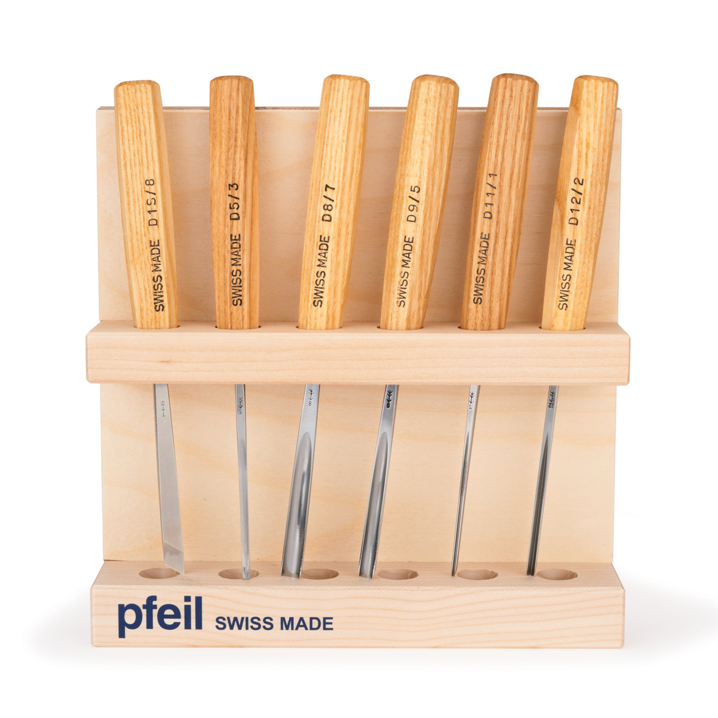 Pfeil "Swiss Made" Intermediate Set Of 6 Tools (B)
