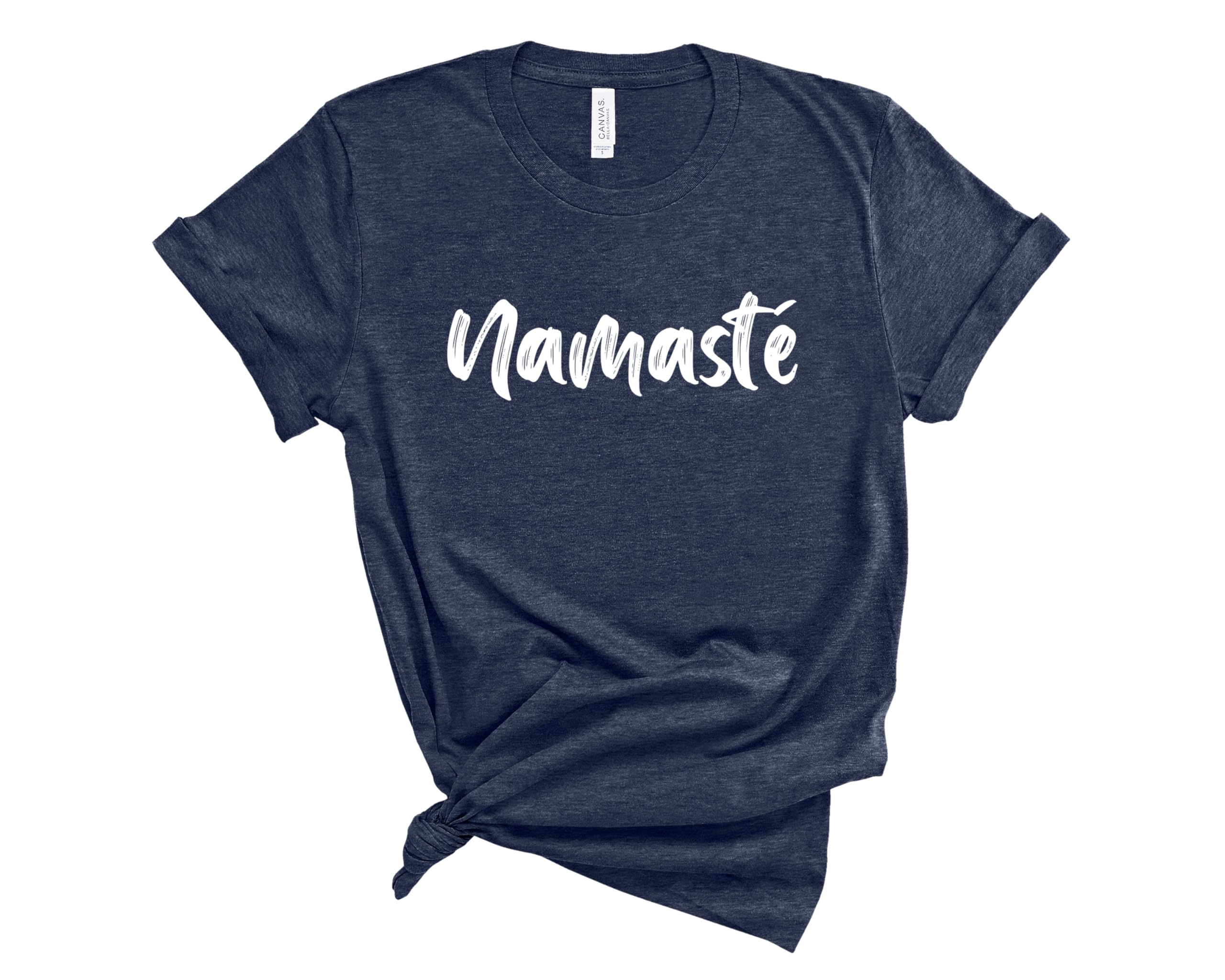 Namaste Shirt. Yoga Top. Super Soft and Comfy Unisex T-Shirt. Yoga Shirt.