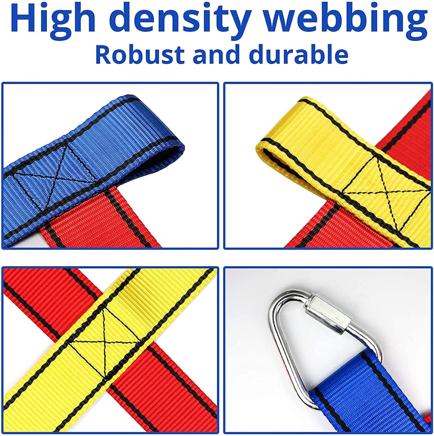 Safety Nets for Obstacles, Load Nets, Portable Climbing Net for Loading Ladder, 3.4 x 4.9 Feet, Cargo Strap Net, for Indoor and Outdoor Sports Training