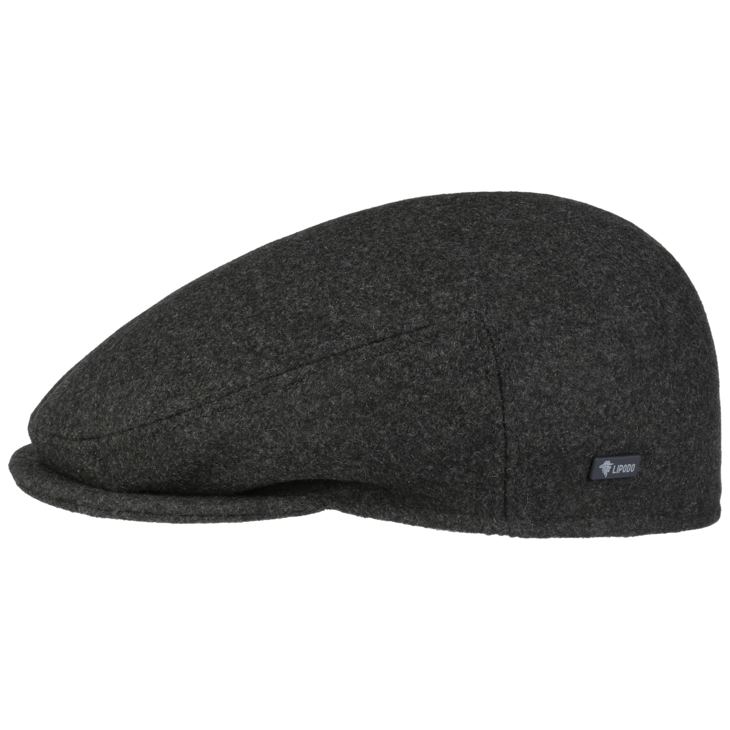 LIPODO Inglese Classic Cappello Piatto Unisex Made in Italy Lana Autunno Inverno