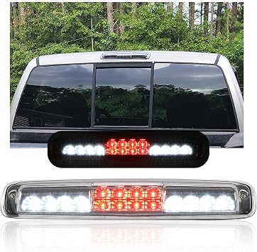ECOTRIC LED Third 3rd Brake Light Compatible with 1999-2007 Chevy Chevrolet Silverado GMC Sierra 1500 2500 3500 HD Classic Rear Cargo Tail Lamp Stop Light Replacement for 5978318 1652520