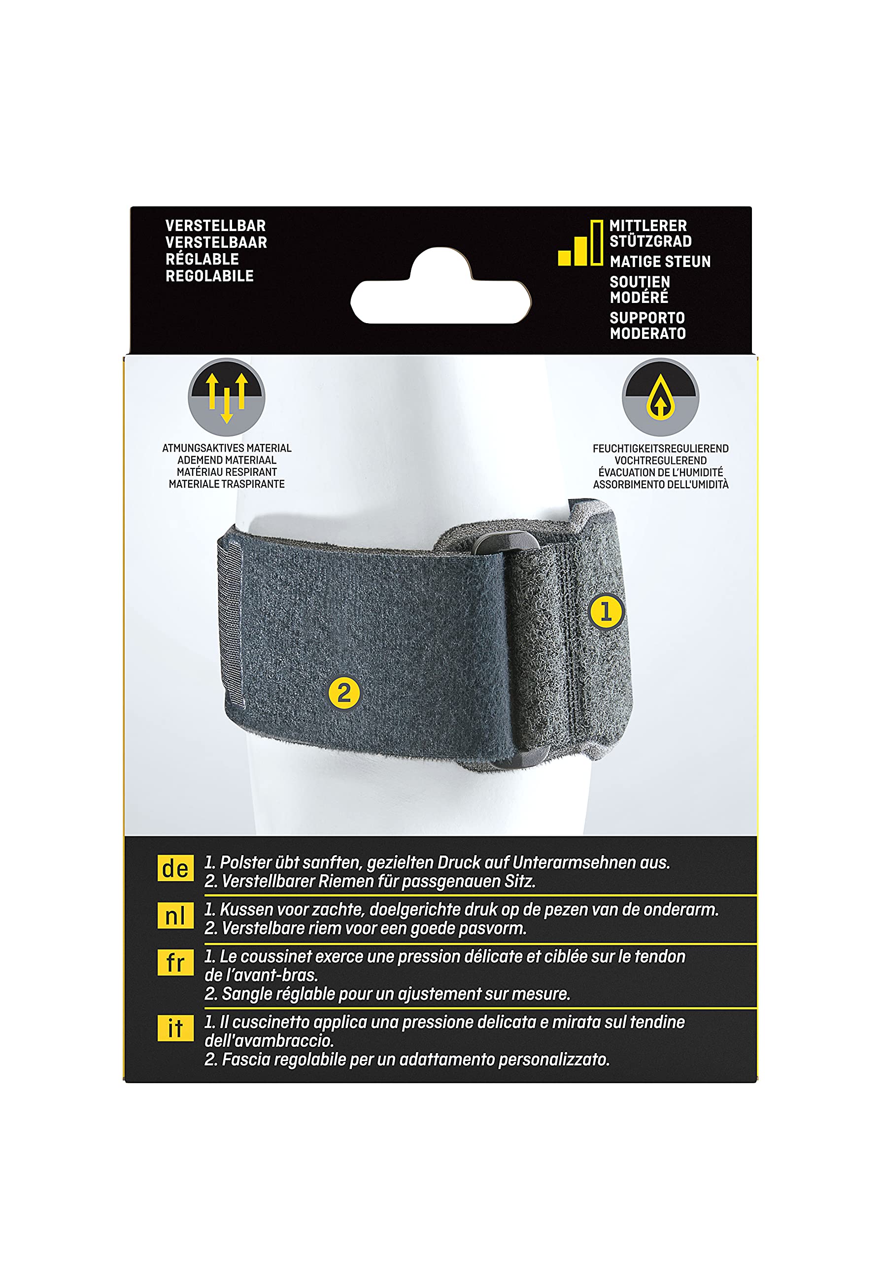 Image secondaire de Bandage de Coude Futuro pour Tennis Elbow - Support Réglable et Confortable