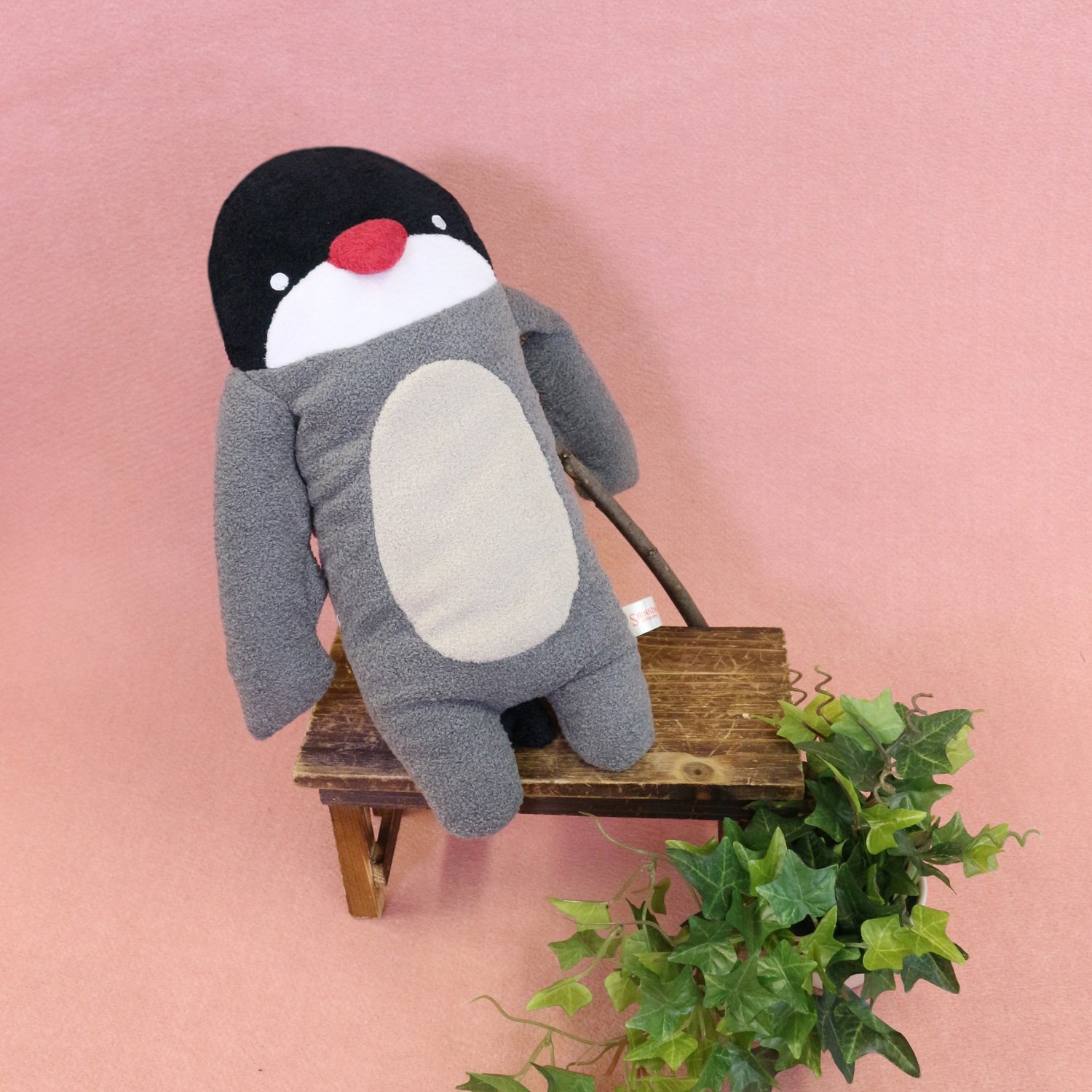 超希少！美品 フモフモさん エクセレンス L ぬいぐるみ シナダ フモフモさん ハートニコラ（白・L） 可愛い癒しのぬいぐるみ