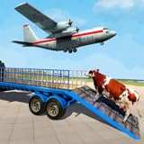 Vuelo de avión y entorno de carga offroad.