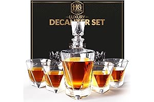 Premium Rum Decanter Set: Sophistication and Indulgence