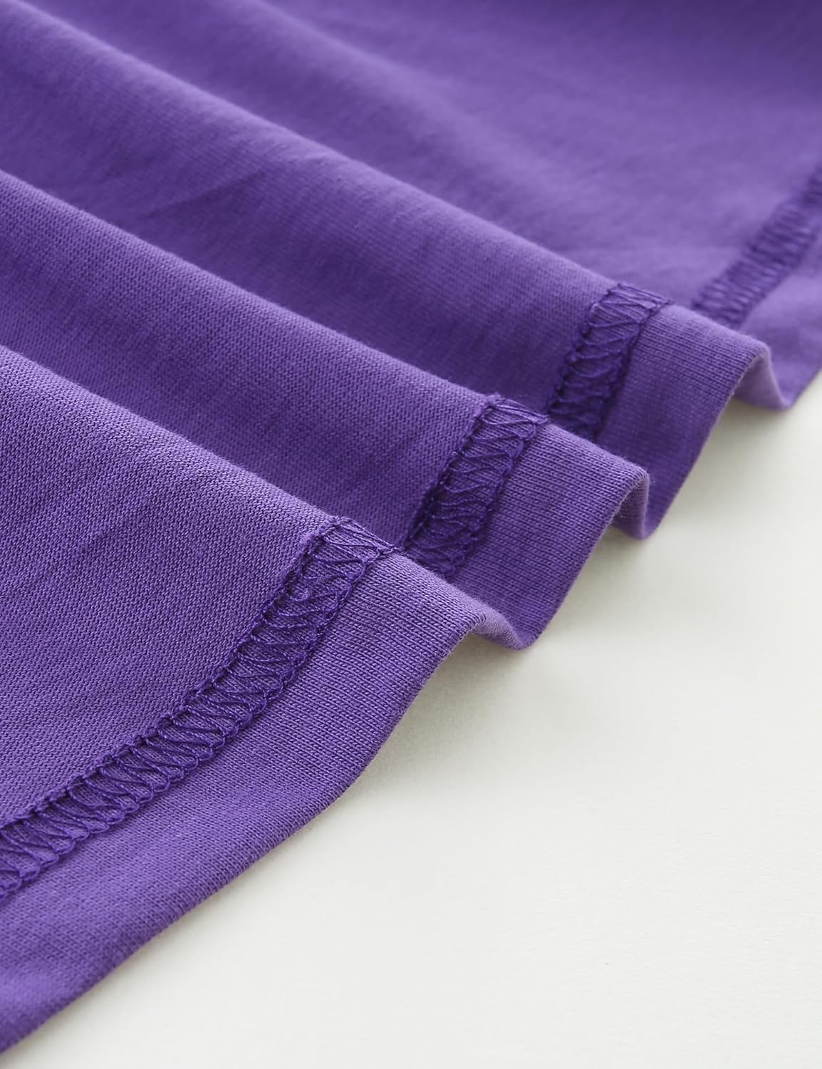 Bumeex Girl's Dresses Cotton Ruffle Sleeve Tiered Swing A-Line Cute Midi Casual Sundress - Image 6