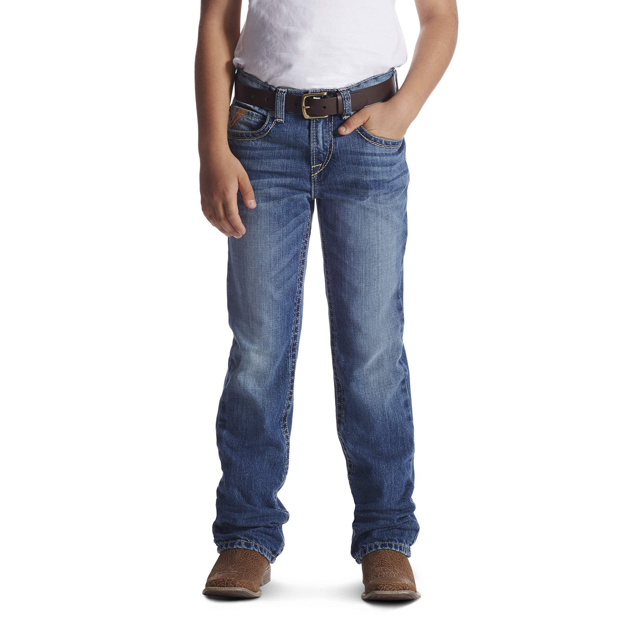ARIATBoy's B4 Relaxed Boundary Bootcut Jeans