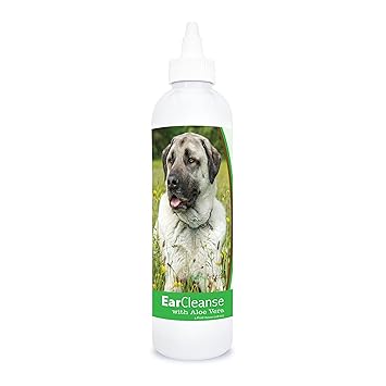 Healthy Breeds Anatolian Shepherd Dog Ear Cleanse with Aloe Vera Cucumber Melon 4 oz