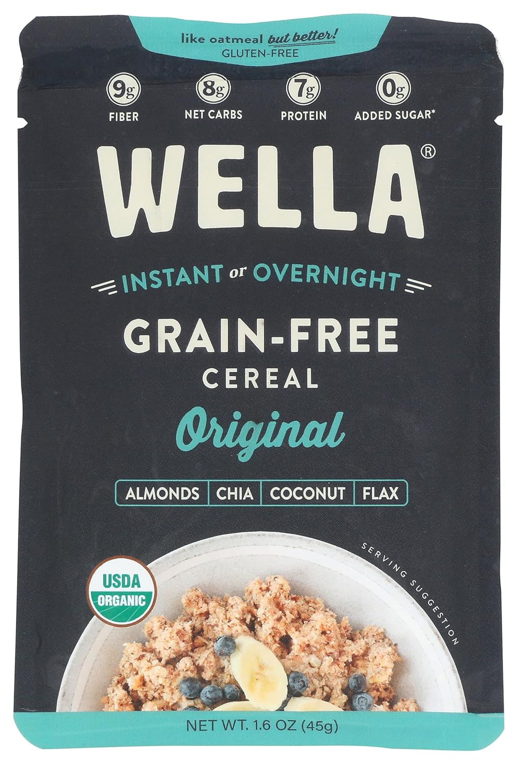 Cereal Wella Grain Free Original Organic 1.6 oz