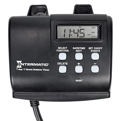Intermatic HB880R 15-Amp Seven Day Outdoor Digital Timer