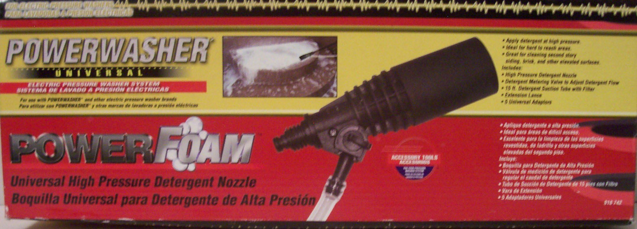 Power Foam Universal High Pressure Detergent Nozzle