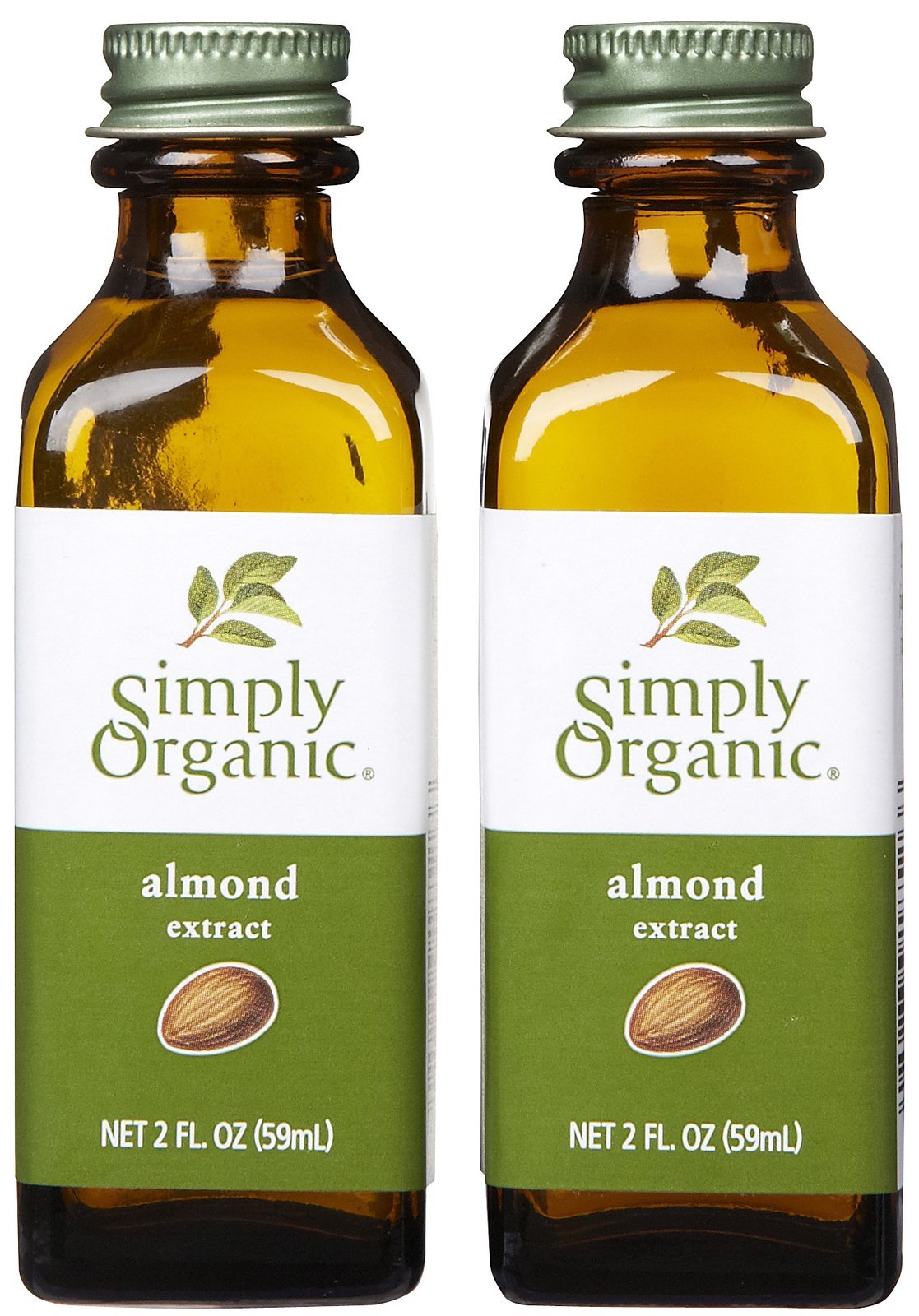 Almond Extract, Certified Organic | 2 oz | Pack of 2