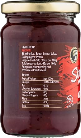 Otter Vale - Strawberry Jam, 3 x 315g Glass Jar