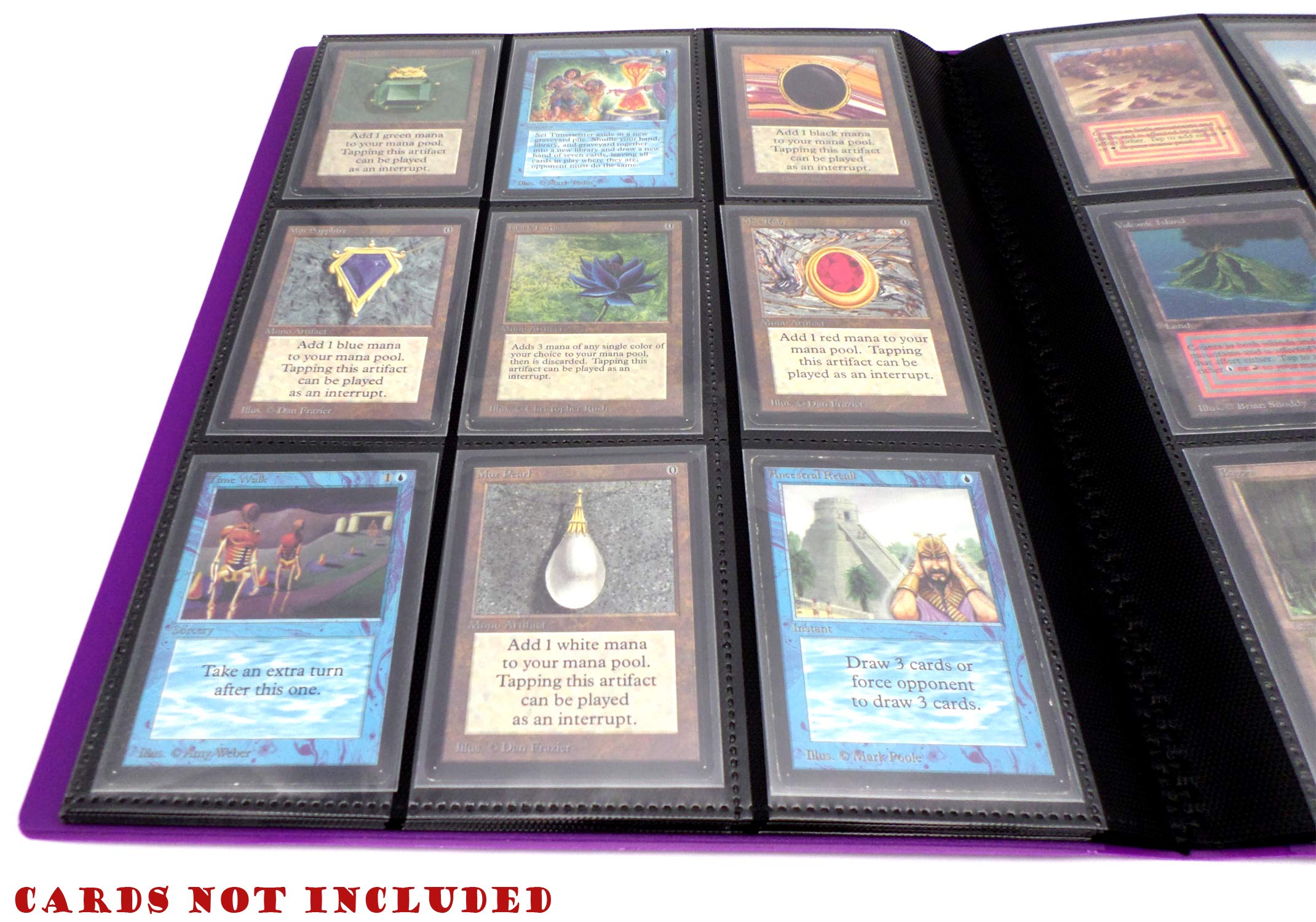 docsmagic.de Pro-Player 9-Pocket Album Purple - 360 Card Binder - MTG - PKM - YGO - Álbum para Tarjetas púrpura — view 5