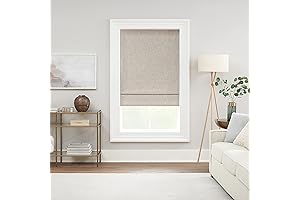 ECLIPSE Drew Noise Reducing Blackout Roman Shade
