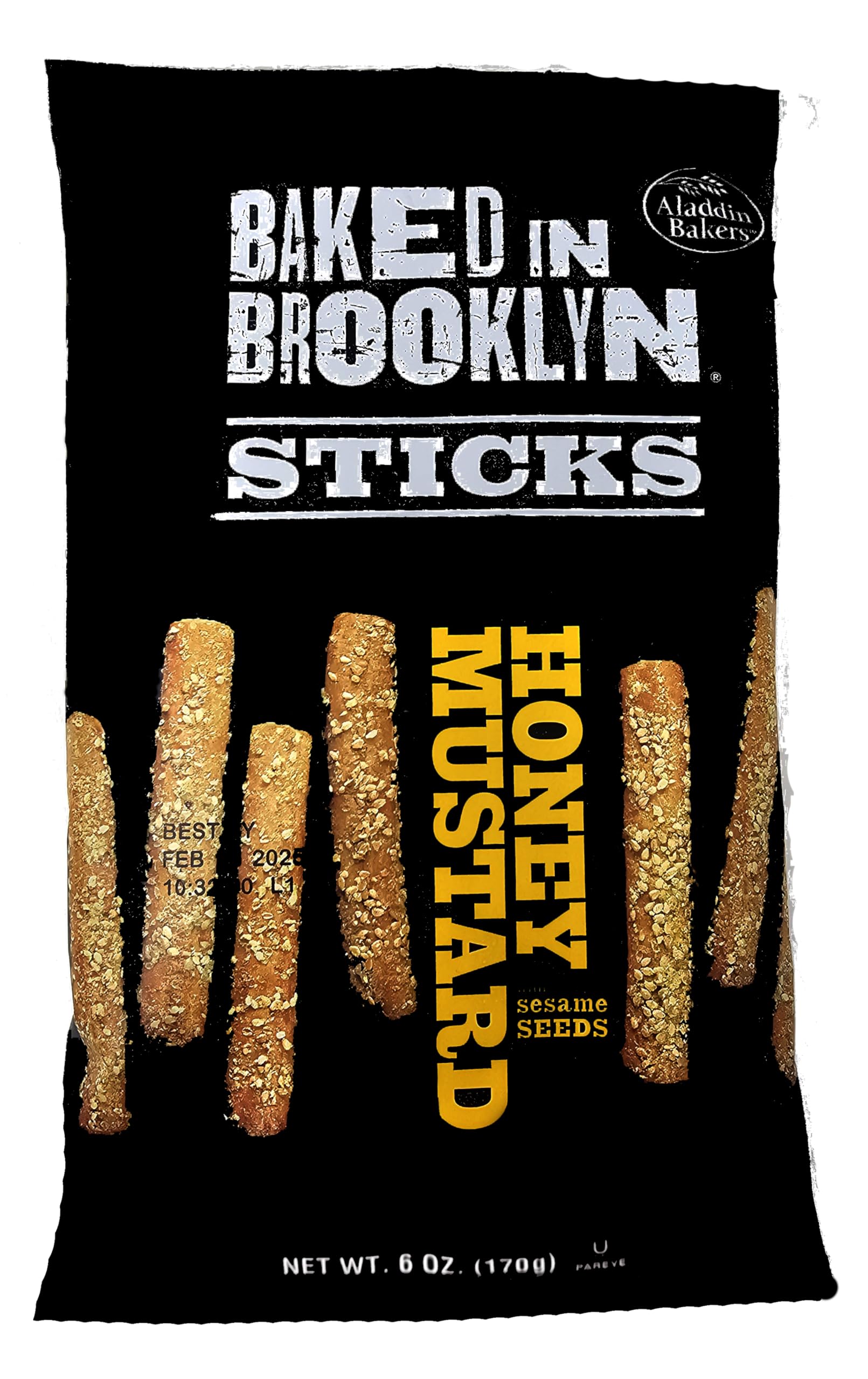 Honey Honey Mustard Breadsticks with Sesame Seeds - 6 Pack