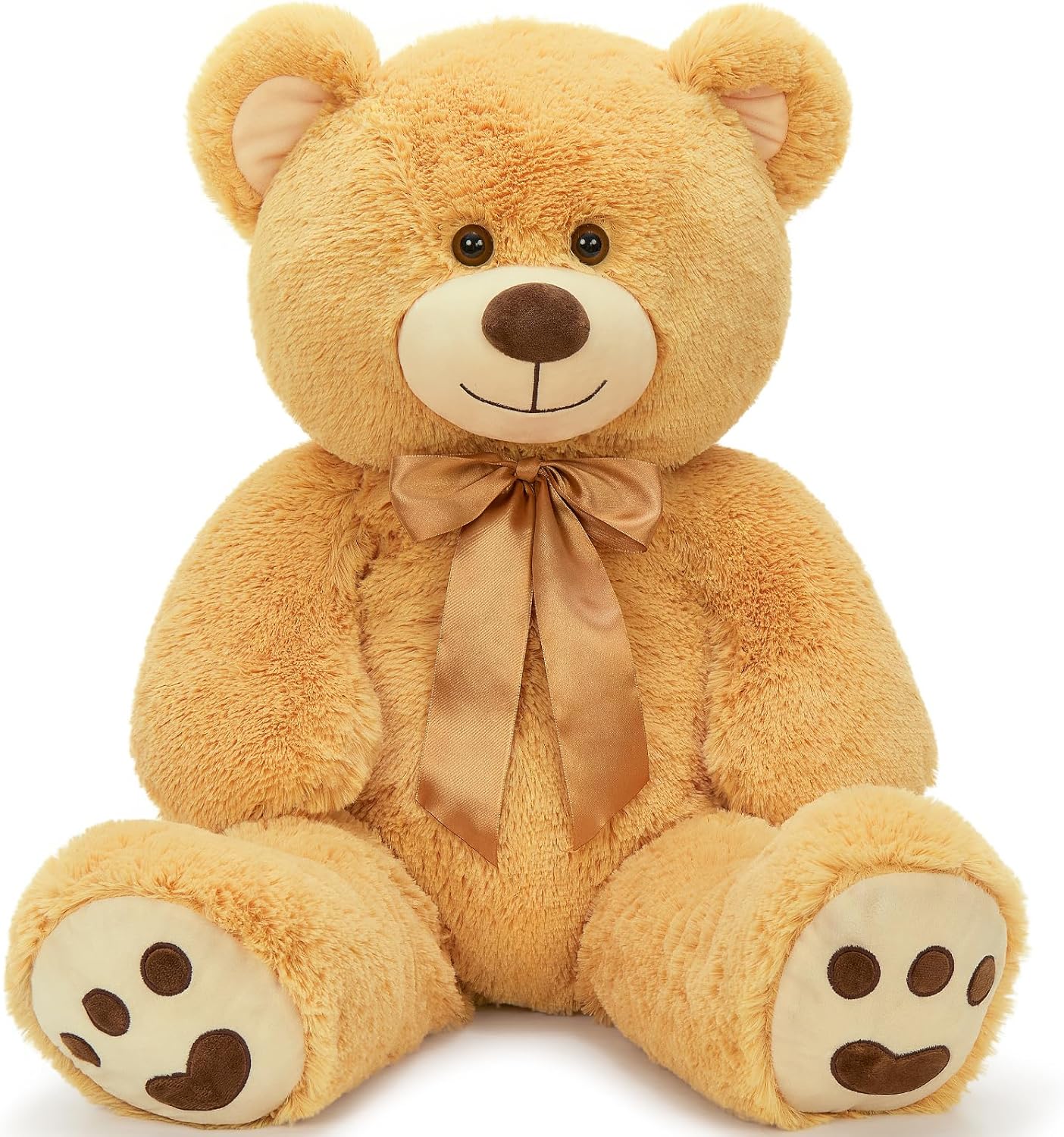 Oso de Peluche Grande 91 cm Marrón Claro MorisMos
