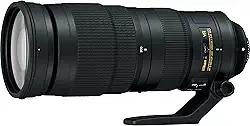Nikon AF-S FX NIKKOR 200-500mm f/5.6E ED lente de zoom com redução de vibração com foco automático para câmeras Nikon DSLR