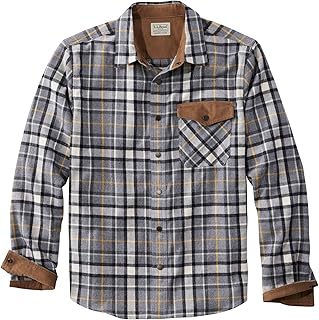 [エルエルビーン] メンズ スコッチ・プラッド・フランネル・シャツ、スナップフロント スライトリー・フィット 米国フィット・レギュラー
