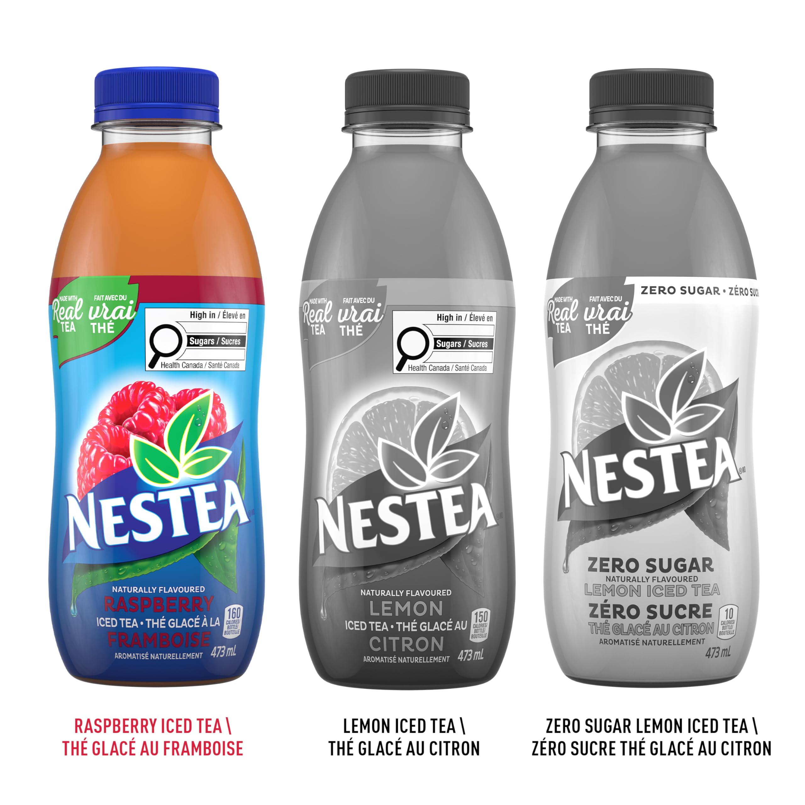 Nestea Naturally Flavoured, Raspberry Iced Tea, 473mL, 12 Count