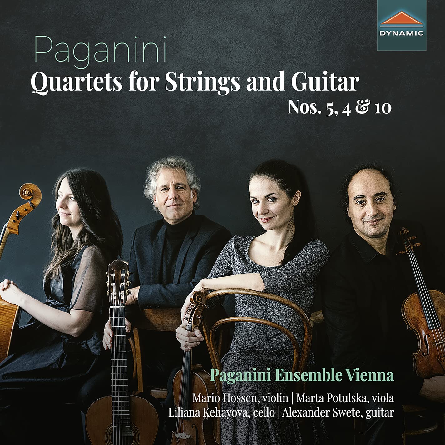 Nicolo Paganini: Quartets for Strings and Guitar, Vol. 3