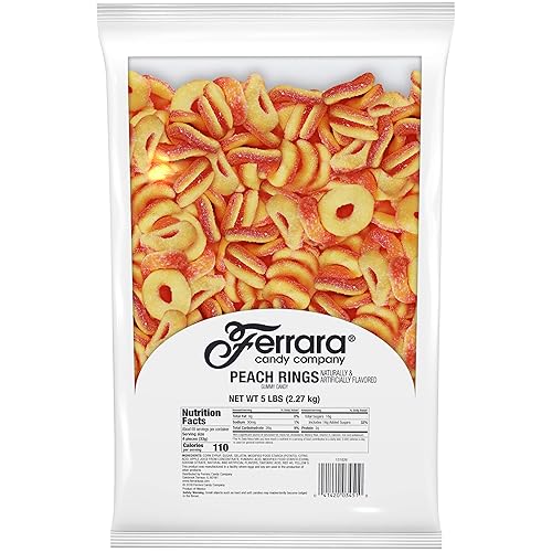 Miniatura 9 de Trolli - Gusanos de goma Sour Brite Crawlers, bolsa de caramelos a granel de 5 libras de gusanos de goma ácidos