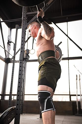 Miniatura 8 de Gymreapers - Cinturón de levantamiento de pesas de cierre rápido para entrenamiento funcional, neopreno de 4 pulgadas con hebilla de metal, soporte