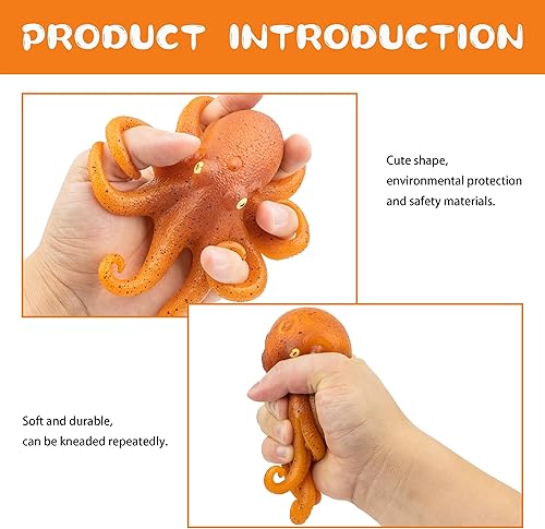 Miniatura 4 de Juguete de oruga blanda de goma suave, TPR súper elástico para niños, juguetes para apretar, perfecto para regalos, recuerdos de fiesta y proyectos