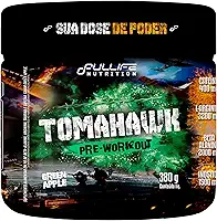 Fullife Nutrition, Pré-treino complementado com Beta-alanina, L-Arginina, Inositol e Cafeína, Tomahawk, Sabor Green Apple, Pote, 380 gramas • 25 Doses