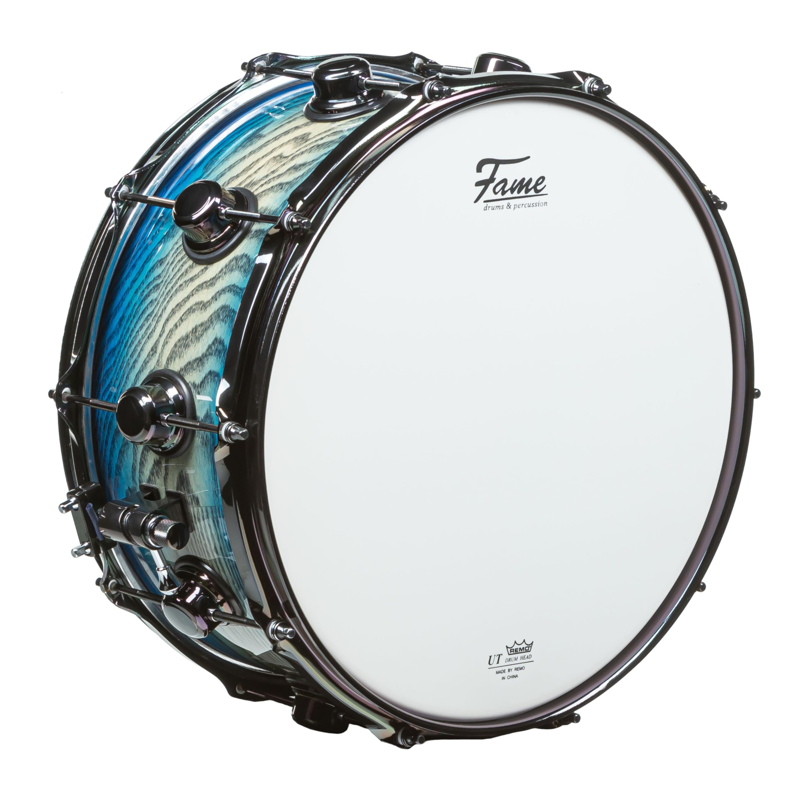 Fame Fortress Snare 14"x6,5" Blue Burst - Snare Drum