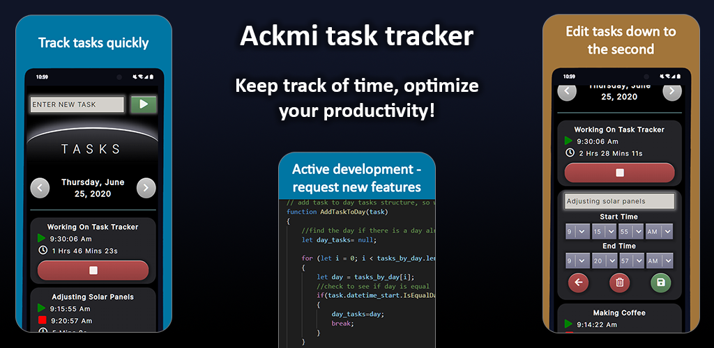 Ackmi Task Tracker App on Amazon Appstore