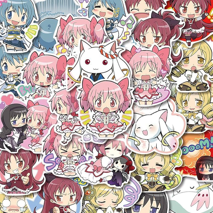 Amazon.co.jp: 魔法少女まどかマギカ シール ステッカーセット