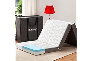 BedLuxury Queen Folding Mattress: The Ultimate Comfort on the Fold