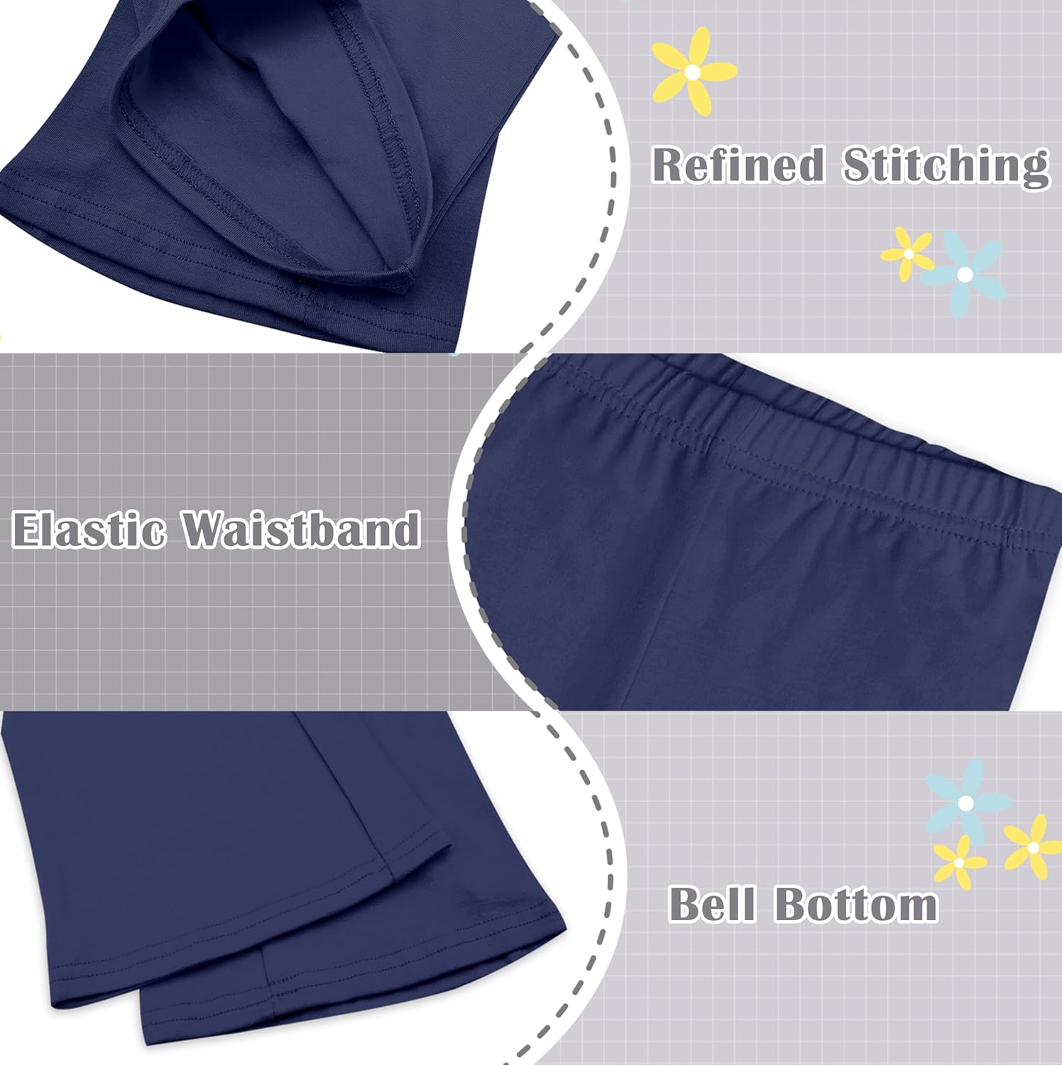 FEQO Calça legging feminina flare de algodão para meninas 5-14 anos em promoção! Veja a oferta e mais achadinhos de Meninas 3 Hoje é o melhor dia para comprar FEQO Calça legging feminina flare de algodão para meninas 5-14 anos com aquele preço maroto! Promoção! Aproveite a oferta! 3